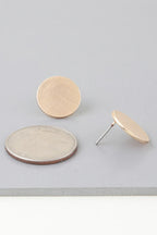 Matte Abstract Disc Earrings | Mixtshop LLC