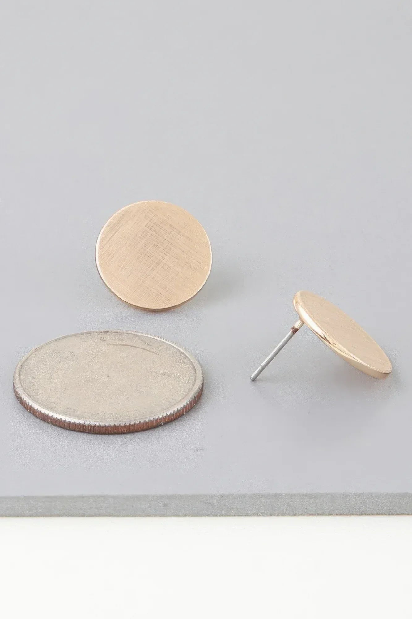 Matte Abstract Disc Earrings | Mixtshop LLC