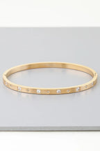 Cubic Star Embedded Cuff Bracelet | Mixtshop LLC