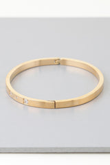 Cubic Star Embedded Cuff Bracelet | Mixtshop LLC