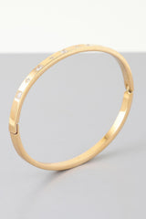 Cubic Star Embedded Cuff Bracelet | Mixtshop LLC
