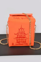 Chinese To Go Box Clutch. | Mixtshop LLC