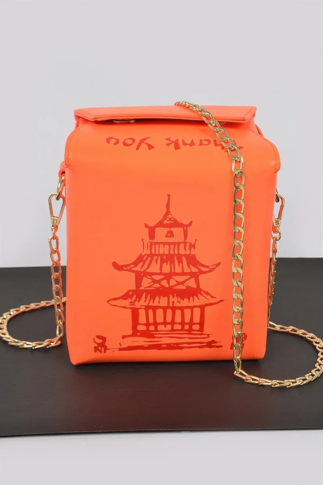 Chinese To Go Box Clutch. | Mixtshop LLC