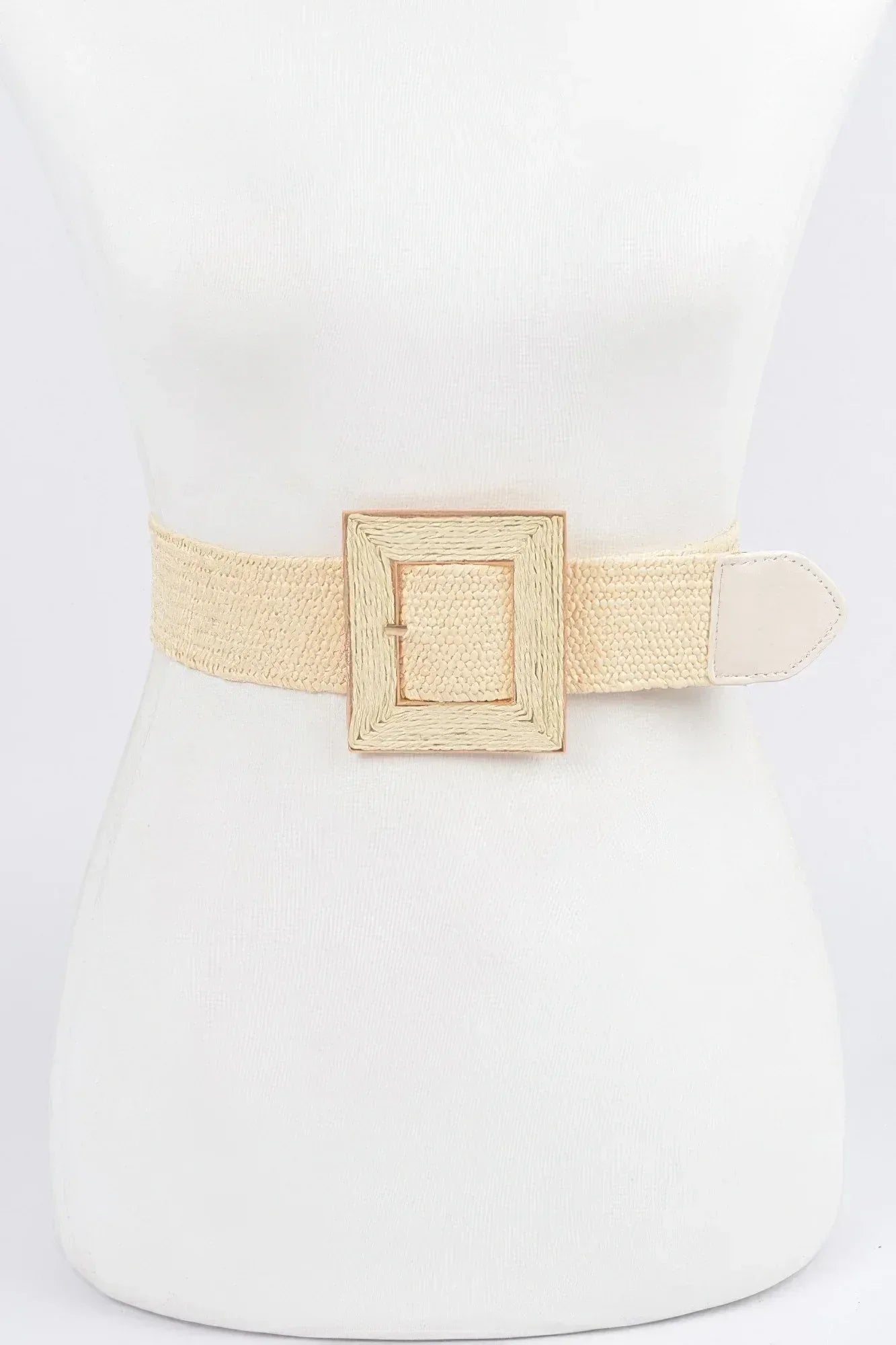 Square Buckle Stretch Belt | Mixtshop LLC