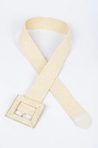 Square Buckle Stretch Belt | Mixtshop LLC