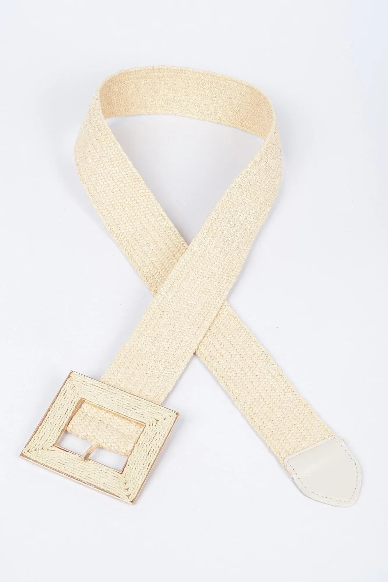 Square Buckle Stretch Belt | Mixtshop LLC