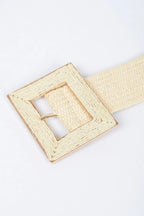 Square Buckle Stretch Belt | Mixtshop LLC