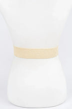 Square Buckle Stretch Belt | Mixtshop LLC