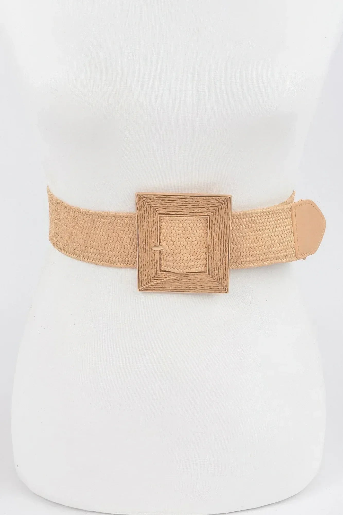 Square Buckle Stretch Belt | Mixtshop LLC
