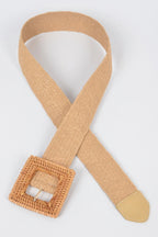 Elastic Twine Buckle Belt | Mixtshop LLC