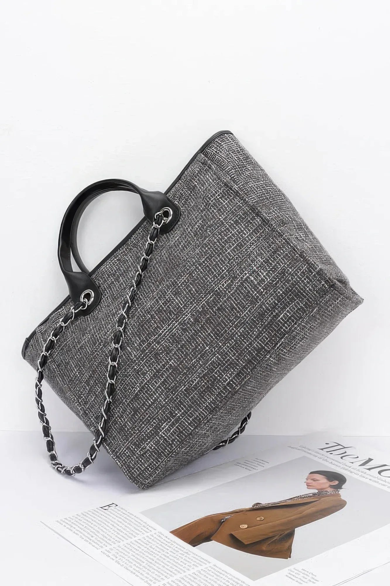 Simple Daily Shoulder Strap Tote Bag Secondary image