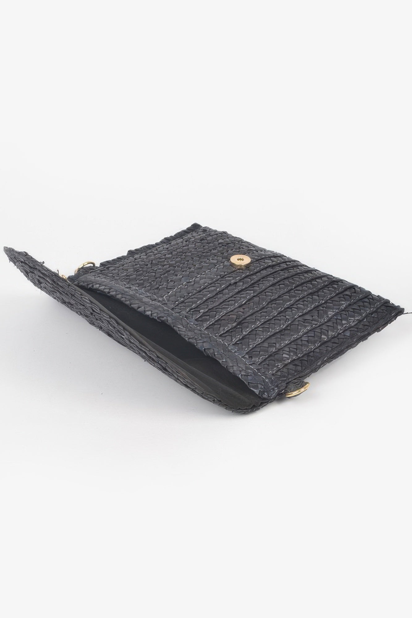 Straw Pom Pom Flap Bag | Mixtshop LLC