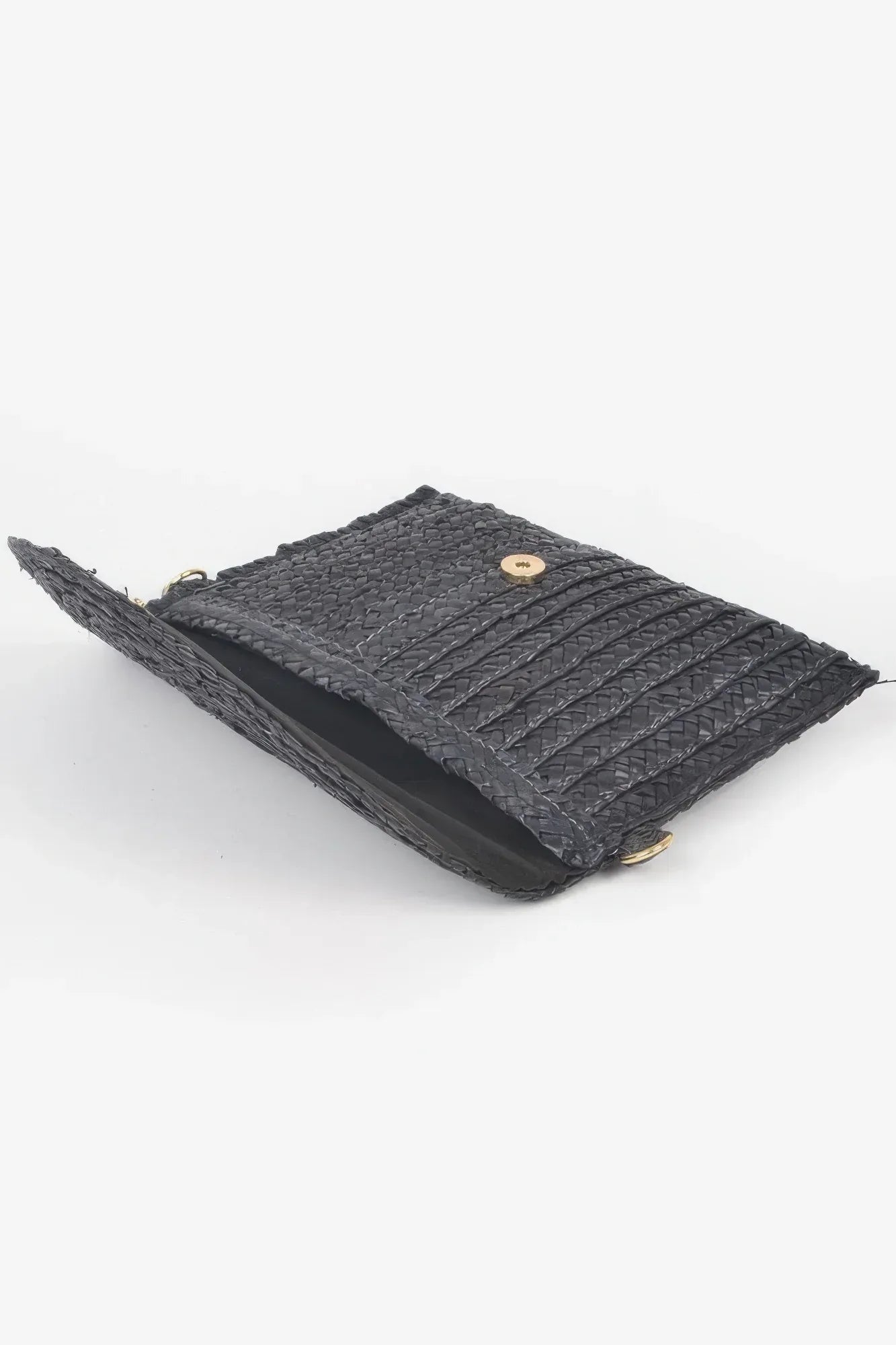 Straw Pom Pom Flap Bag | Mixtshop LLC