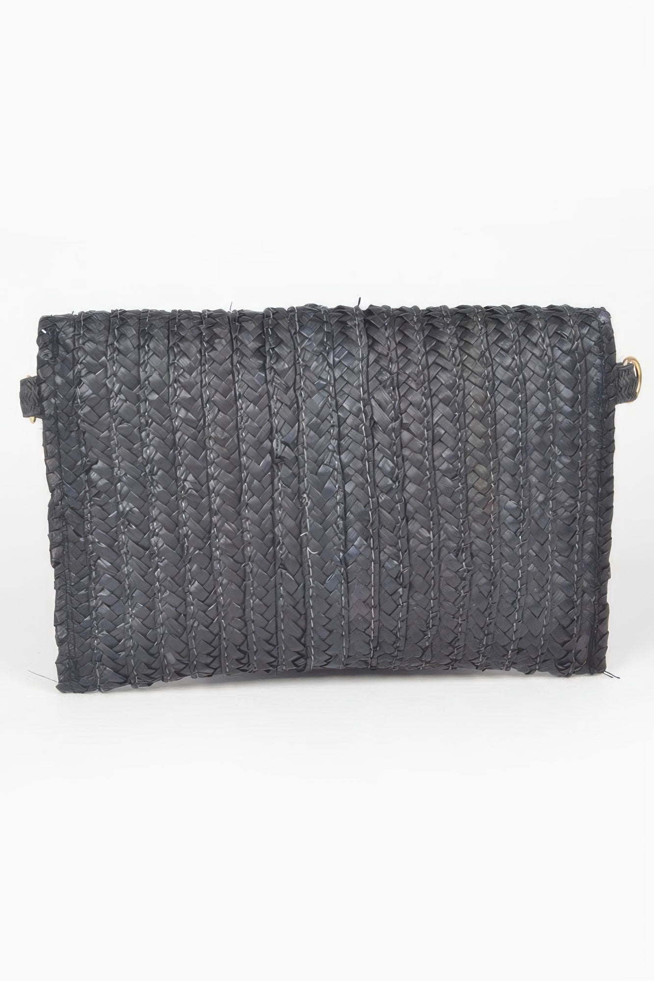 Straw Pom Pom Flap Bag | Mixtshop LLC