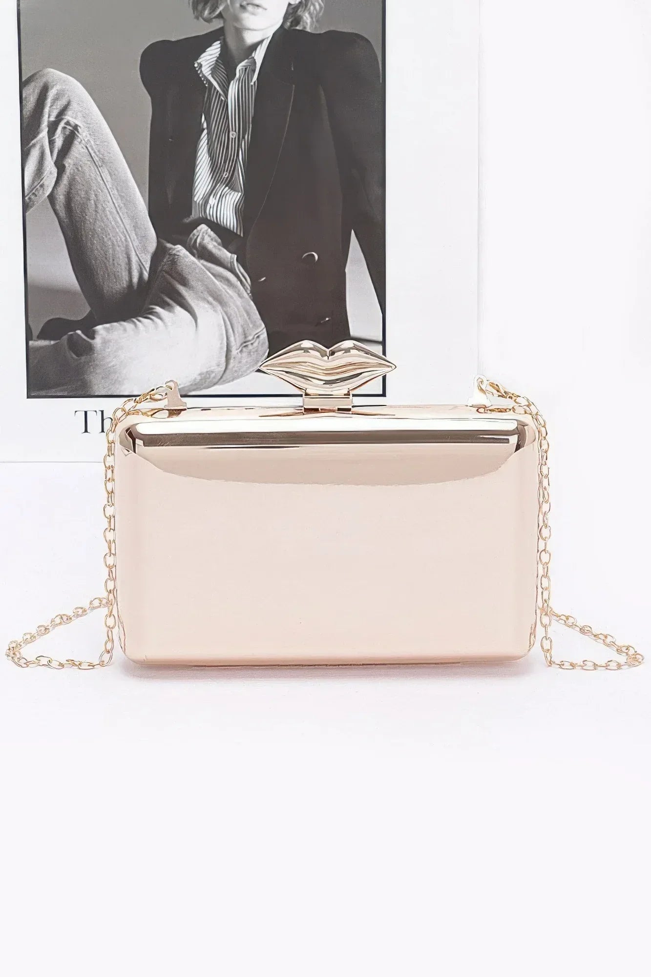 Simple Metal Clutch | Mixtshop LLC Main image
