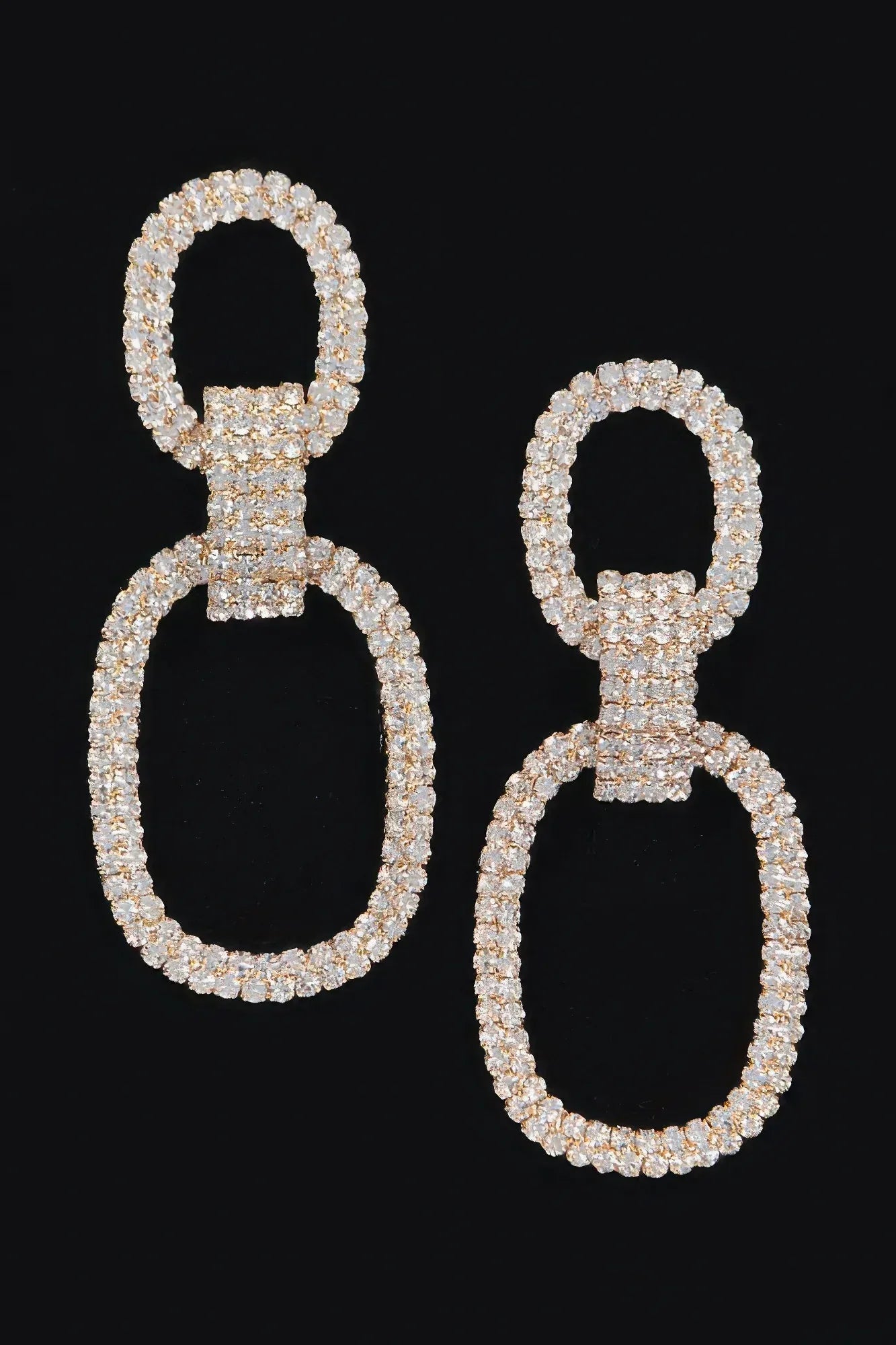 Rhinestone Daggle Earring | Mixtshop LLC Main image