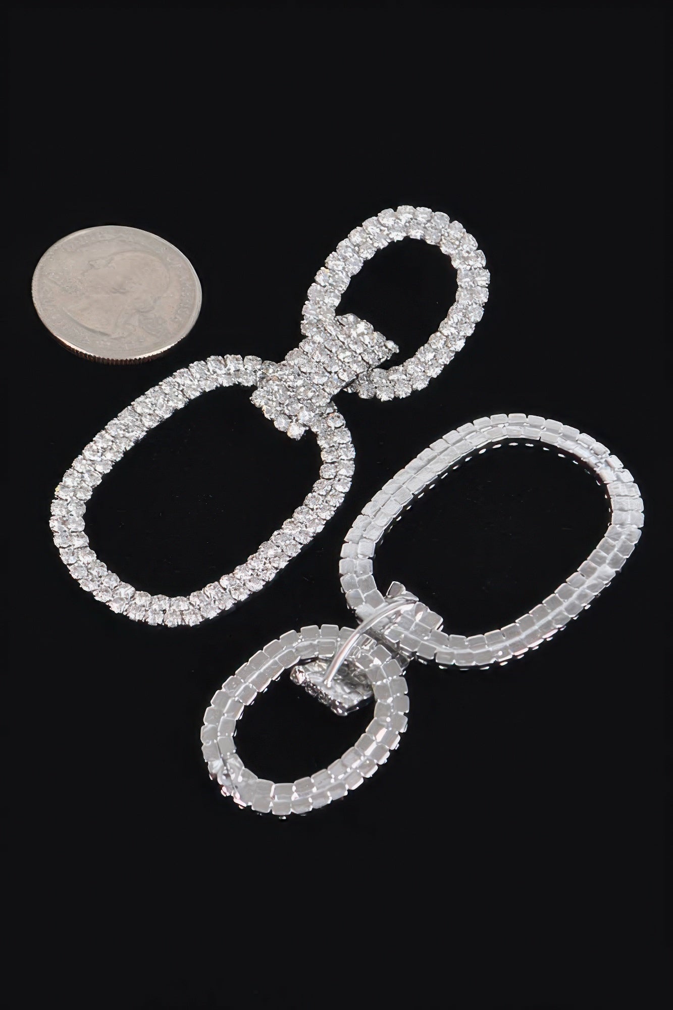 Rhinestone Daggle Earring | Mixtshop LLC