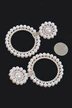 Faux Pearl&stone Dangle Earring | Mixtshop LLC