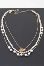 Triple Ring Beaded Necklace | Mixtshop LLC