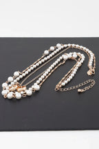 Triple Ring Beaded Necklace | Mixtshop LLC