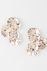 Shiny Delicate Petal Earrings | Mixtshop LLC
