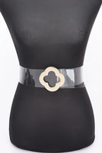 Metal Buckle Clear Belt | Mixtshop LLC
