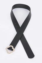 Faux Leather Metal Buckle Belt | Mixtshop LLC
