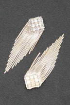 Rhinestone Fringe Earring | Mixtshop LLC