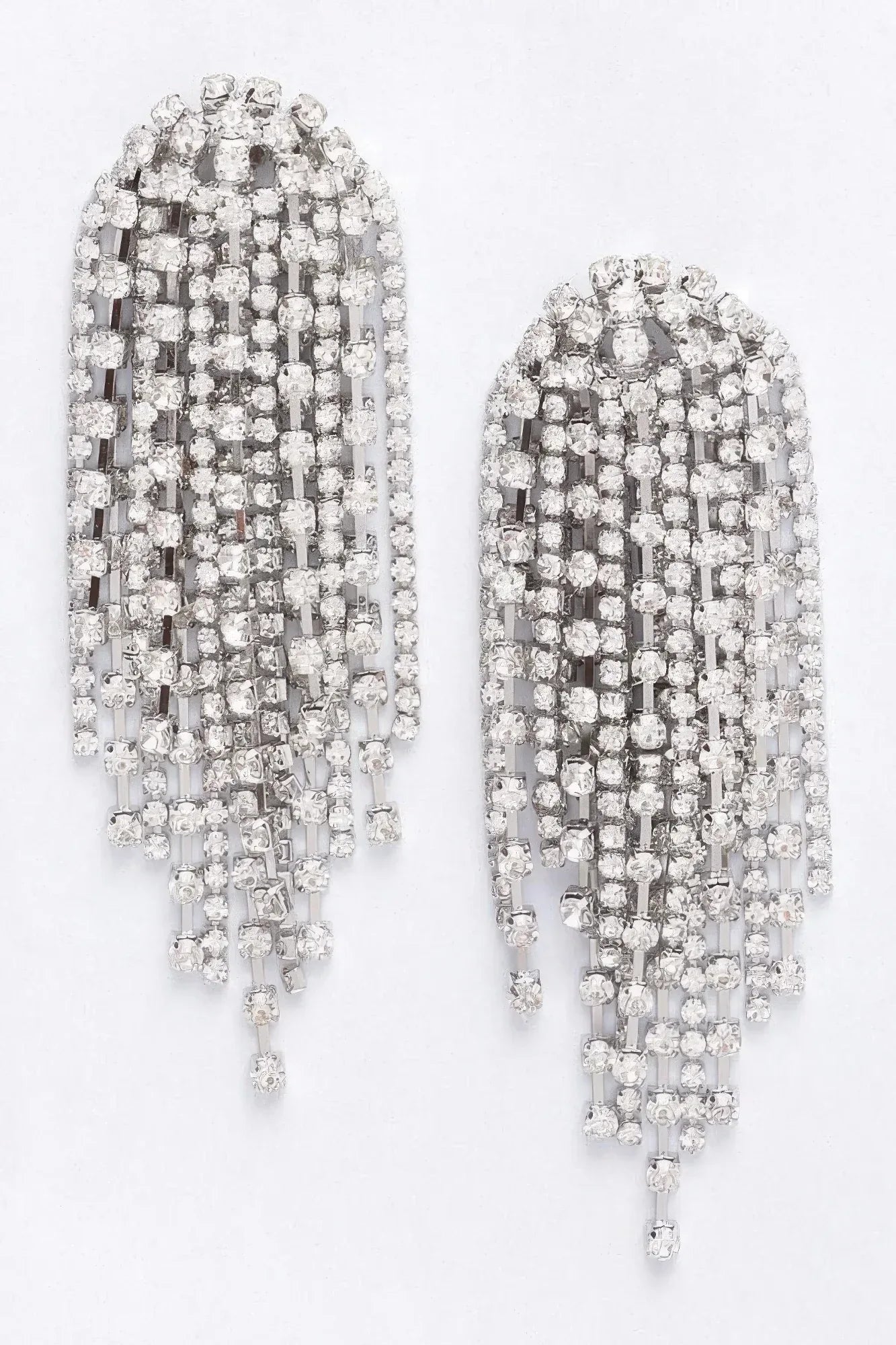 Rhinestone Fringe Earring Secondary image
