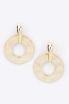 Gold Plated Metal Earring | Mixtshop LLC