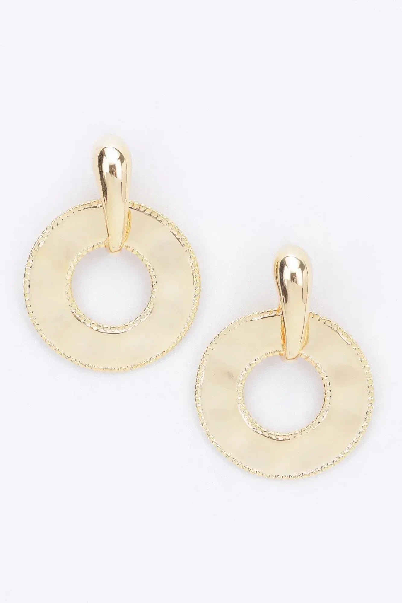 Gold Plated Metal Earring | Mixtshop LLC