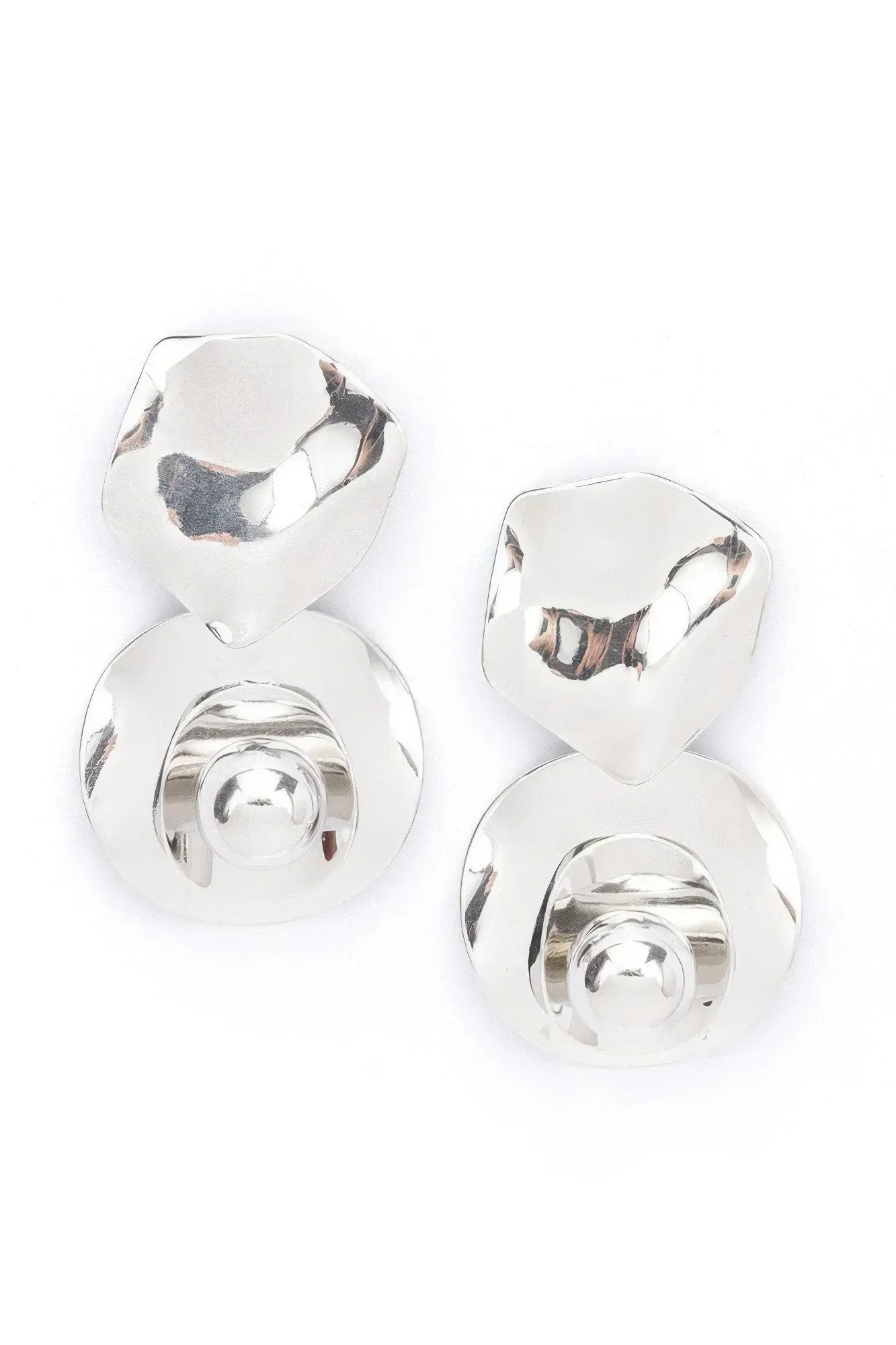 Gold Plated Metal Earring | Mixtshop LLC Main image
