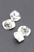 Gold Plated Metal Earring | Mixtshop LLC