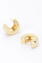 Gold Plated Metal Earring | Mixtshop LLC