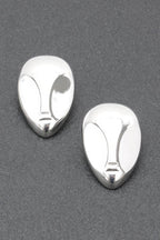 Gold Plated Metal Earring | Mixtshop LLC