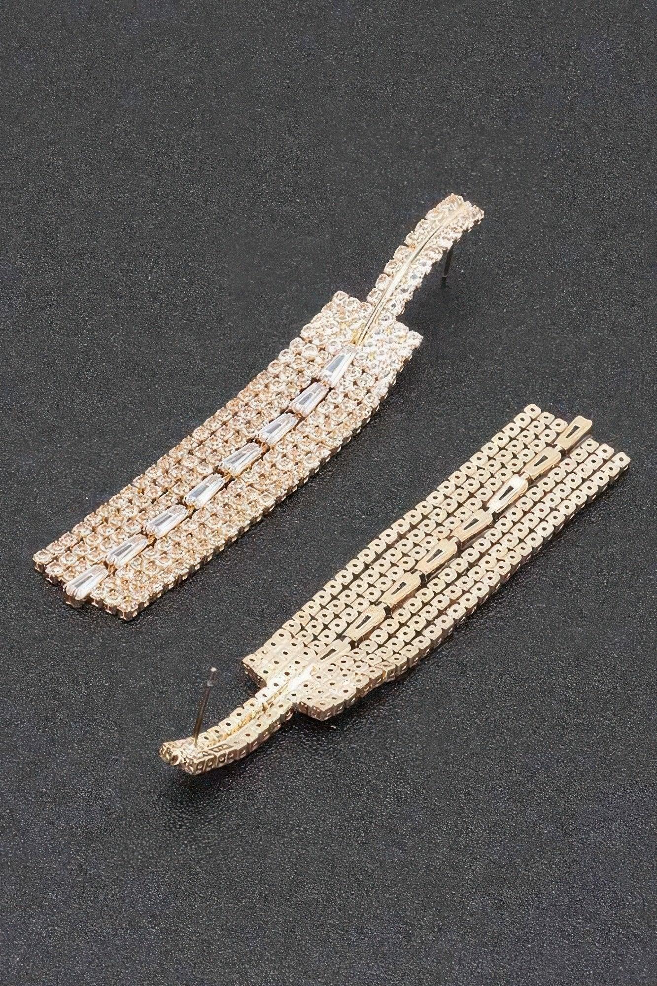 Rhinestone Earring Secondary image