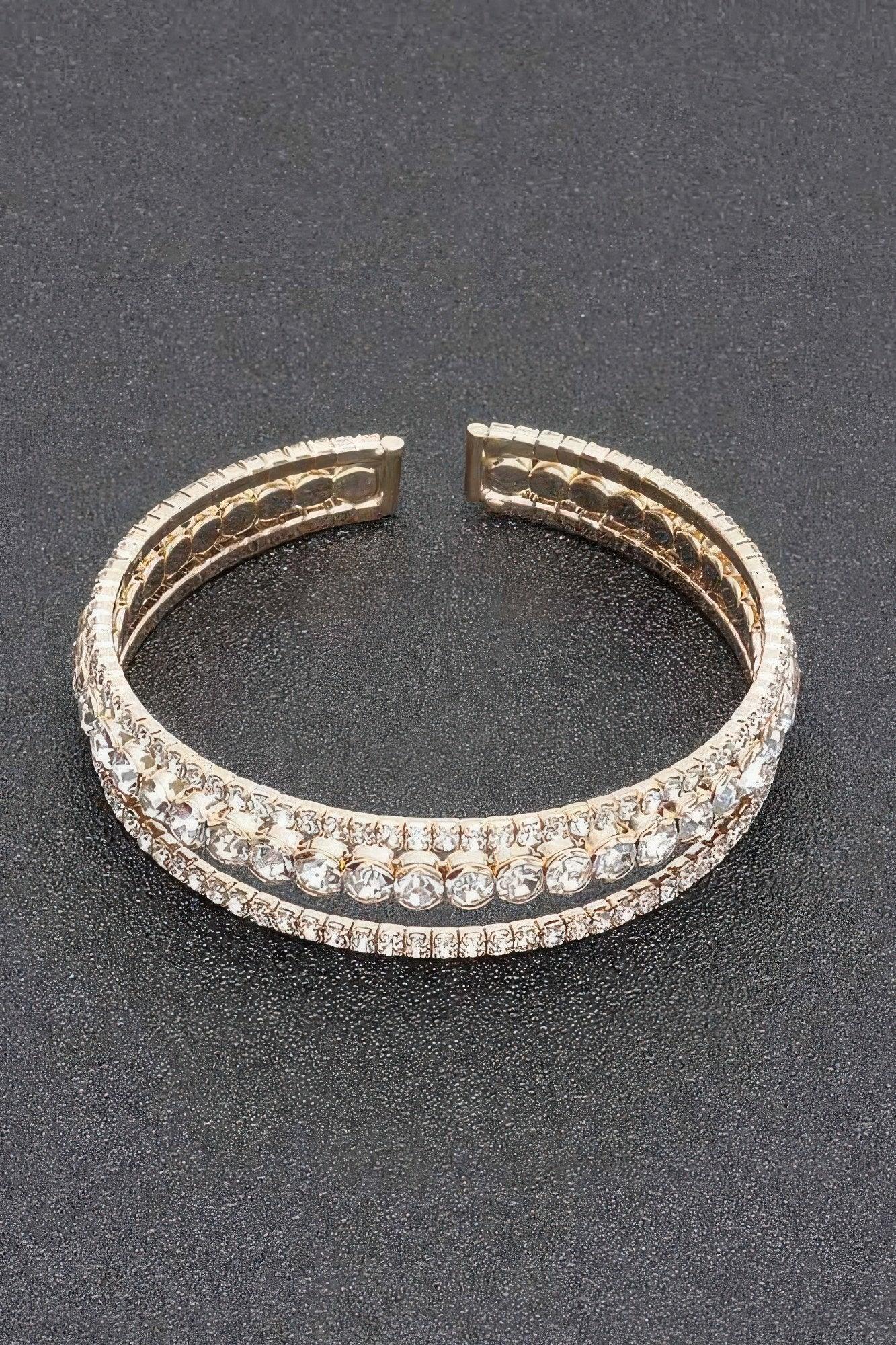 Rhinestone Bracelet | Mixtshop LLC Main image