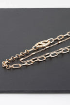 Double Link Chain Choker Necklace | Mixtshop LLC
