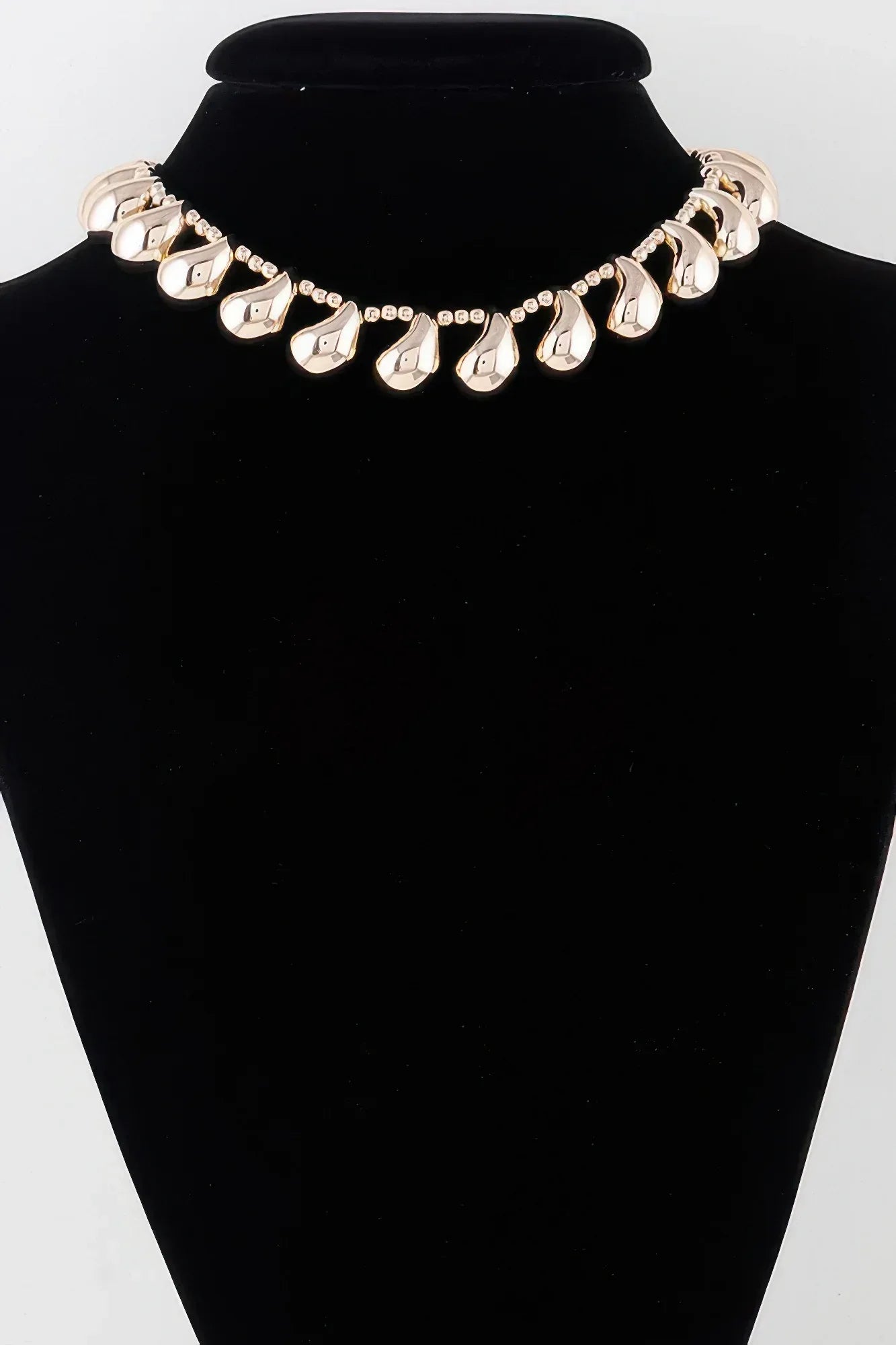 Double Link Chain Choker Necklace | Mixtshop LLC Main image