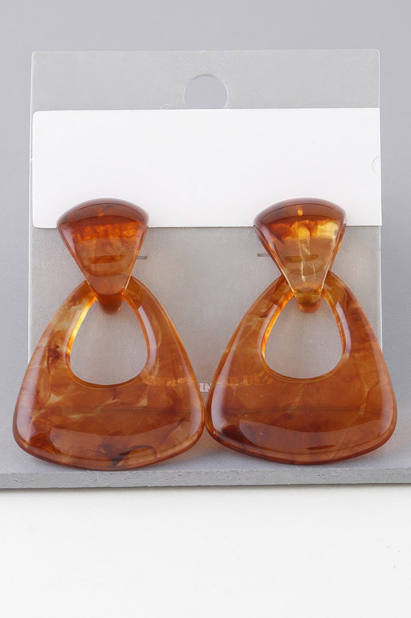 Open Marble Fashion Earrings | Mixtshop LLC