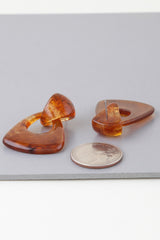 Open Marble Fashion Earrings | Mixtshop LLC