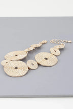 Multi Hammered Disc Bracelet | Mixtshop LLC