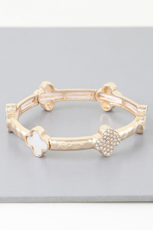 Multi Clover Charm Bracelet | Mixtshop LLC