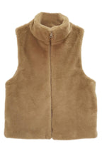 Solid Faux Fur Vest | Mixtshop LLC