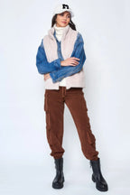 Solid Faux Fur Vest | Mixtshop LLC