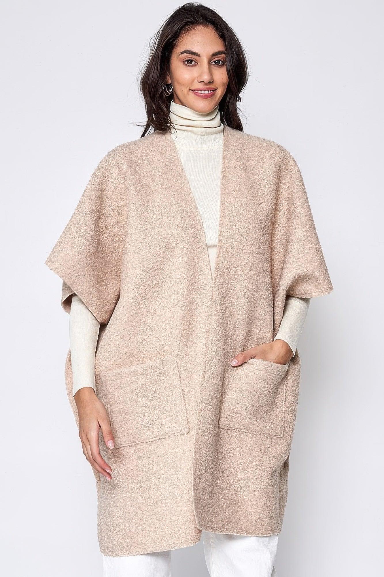 Open Front Pocket Kimono | Mixtshop LLC Main image