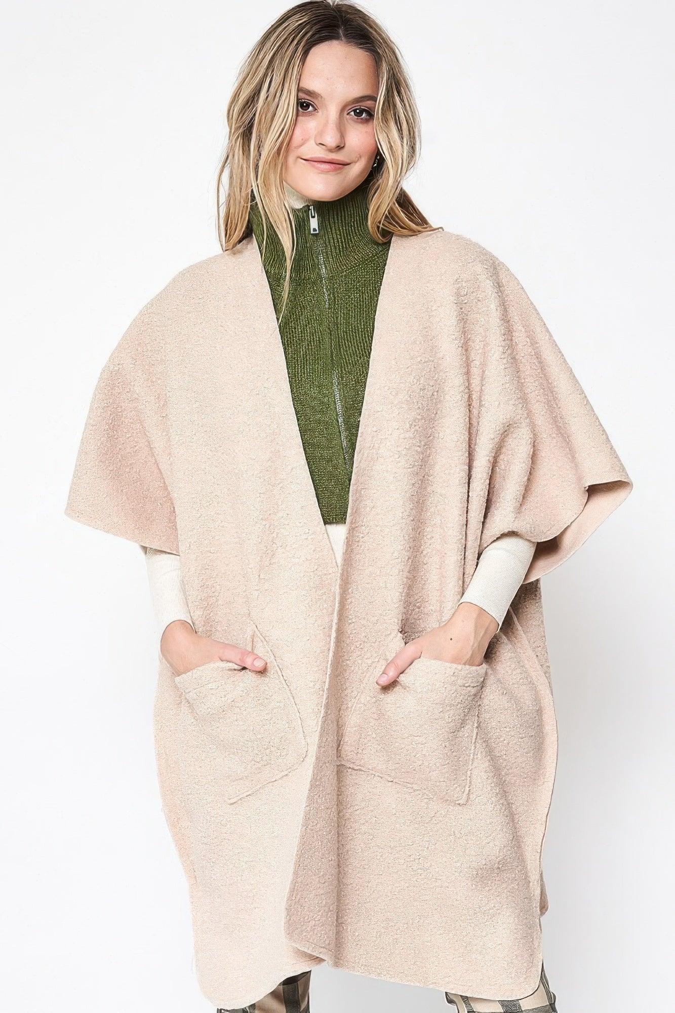 Open Front Pocket Kimono | Mixtshop LLC