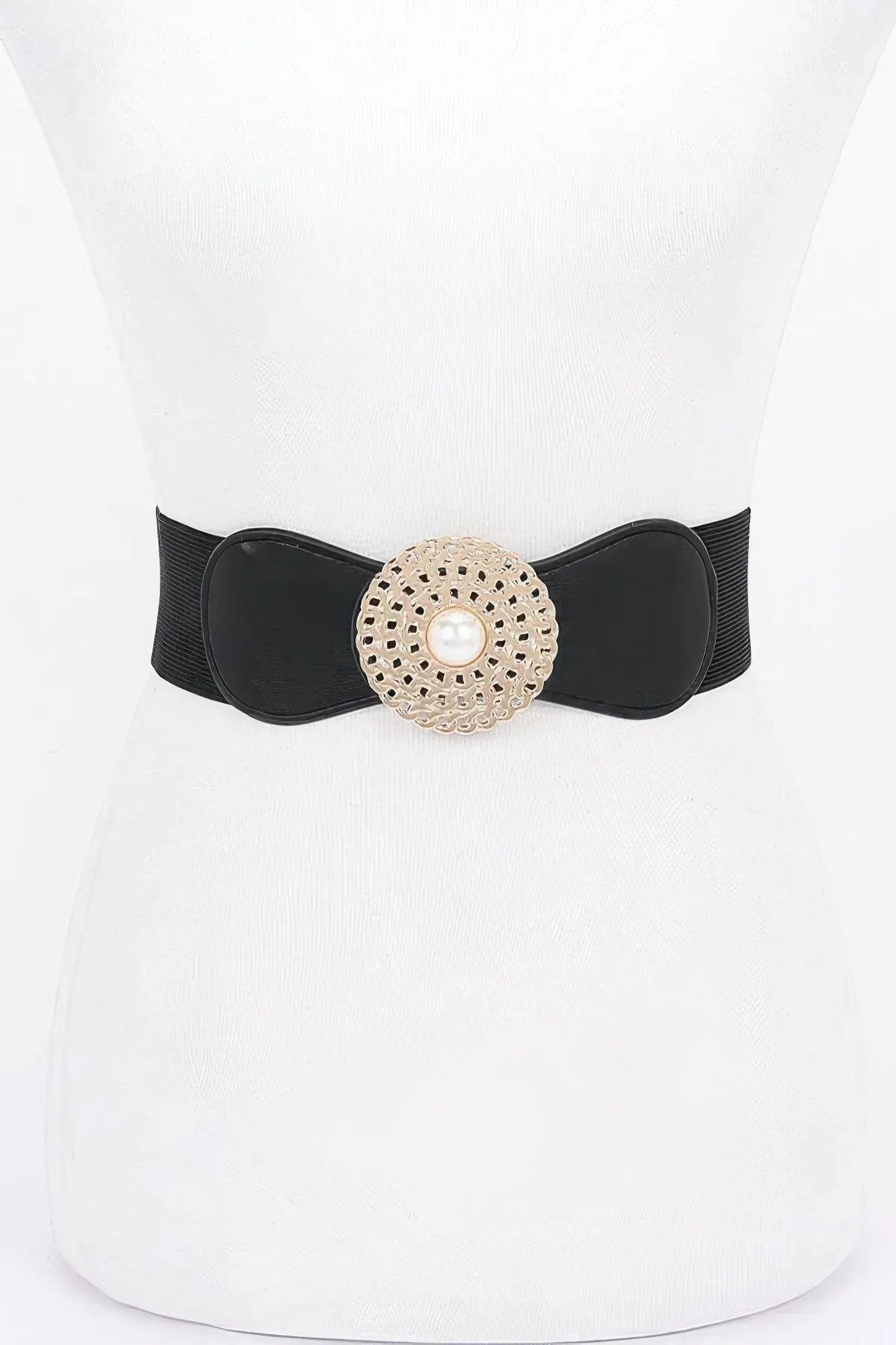 Metal Buckle Elastic Belt | Mixtshop LLC