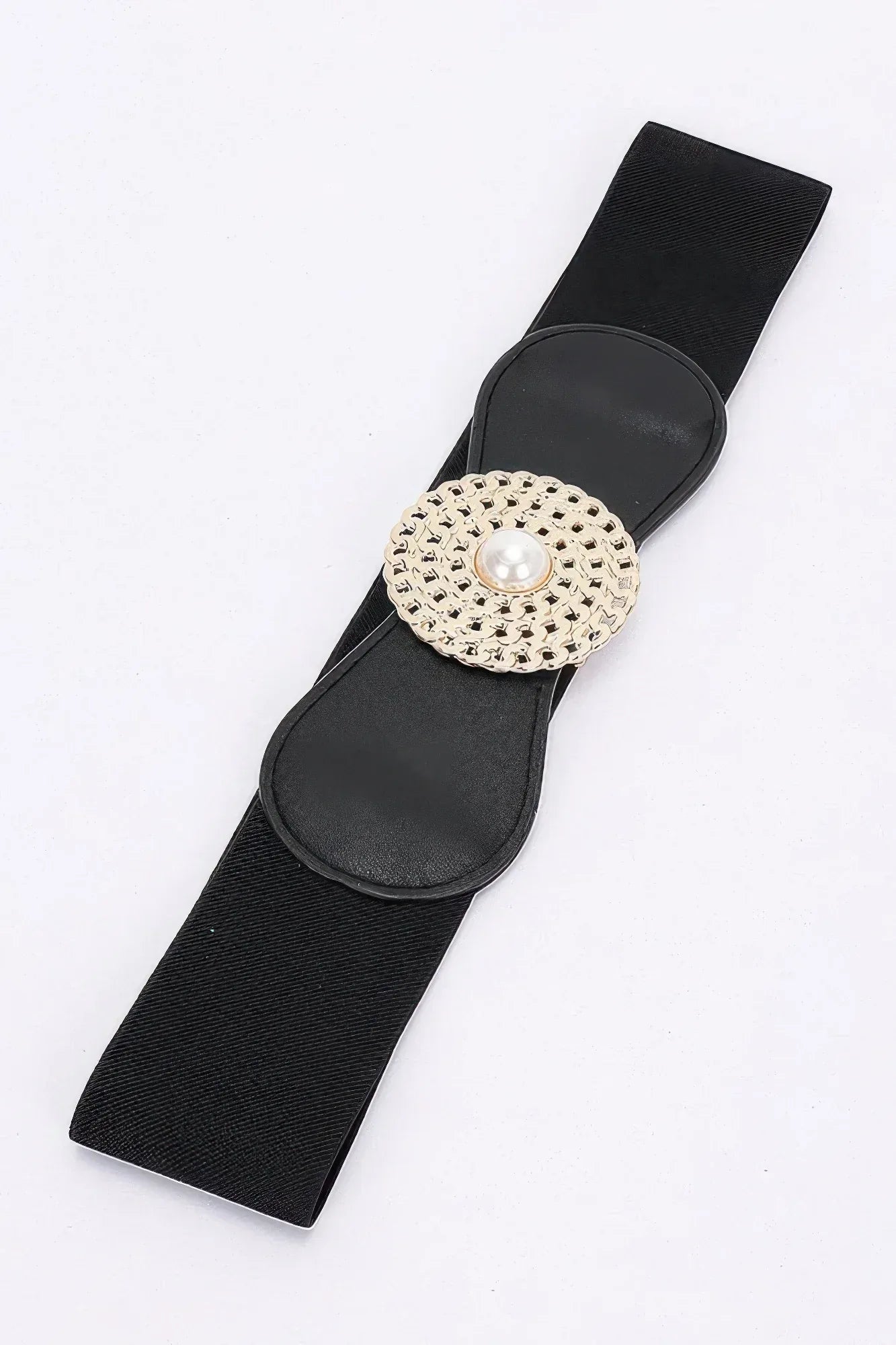 Metal Buckle Elastic Belt Secondary image