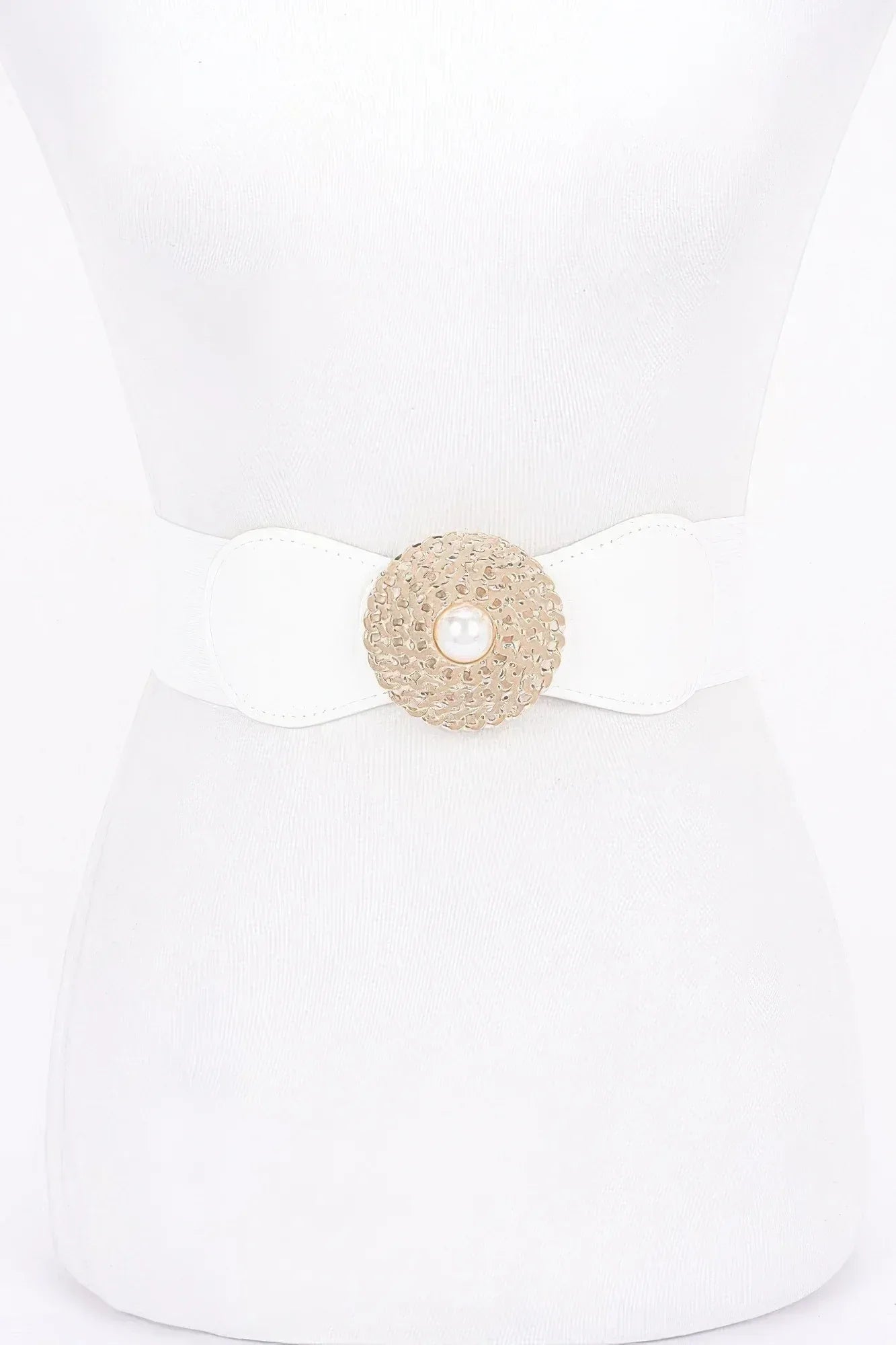 Metal Buckle Elastic Belt | Mixtshop LLC